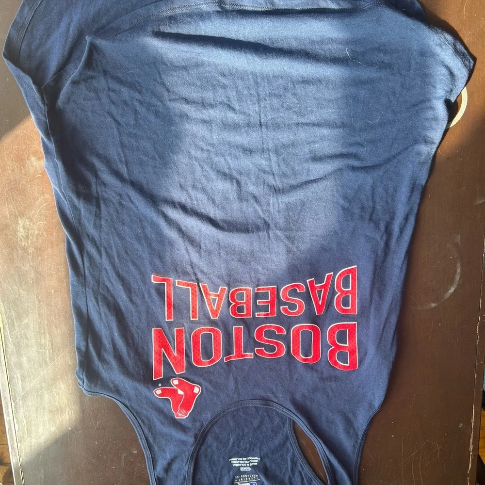 Majestic Navy Blue Baseball Tank - Picture 2 of 3